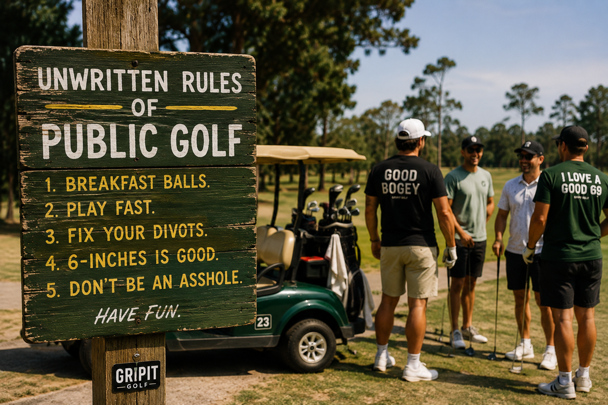 The 10 Unwritten Rules of Public Golf - Violate Them and We're Judging You!