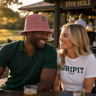 Retro G GRIPIT GOLF Bucket Hat
