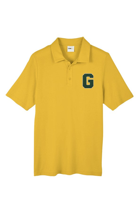 GRIPIT GOLF Mens Fusion ChromaSoft Pique Polo - Re