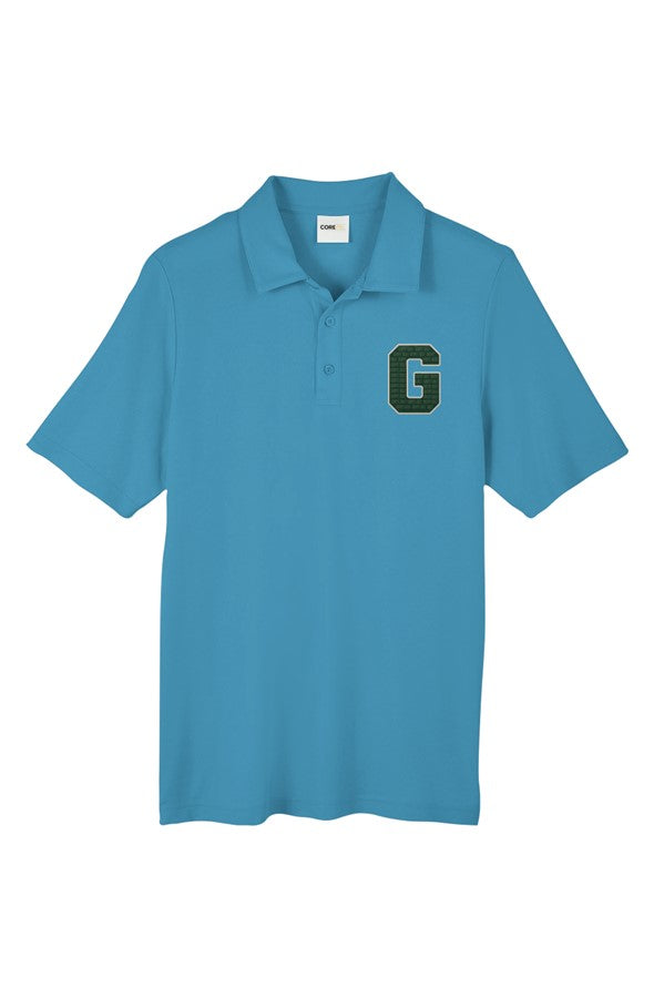 GRIPIT GOLF Mens Fusion ChromaSoft Pique Polo - Re