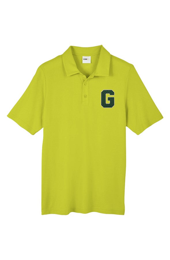 GRIPIT GOLF Mens Fusion ChromaSoft Pique Polo - Re
