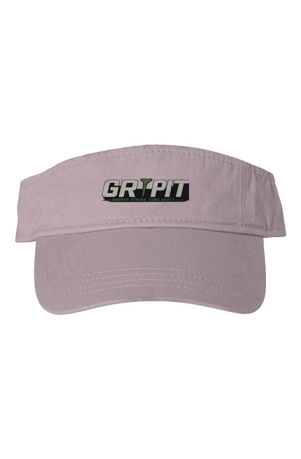 GRIPIT GOLF Classic Retro Visor - Smooth Stroke