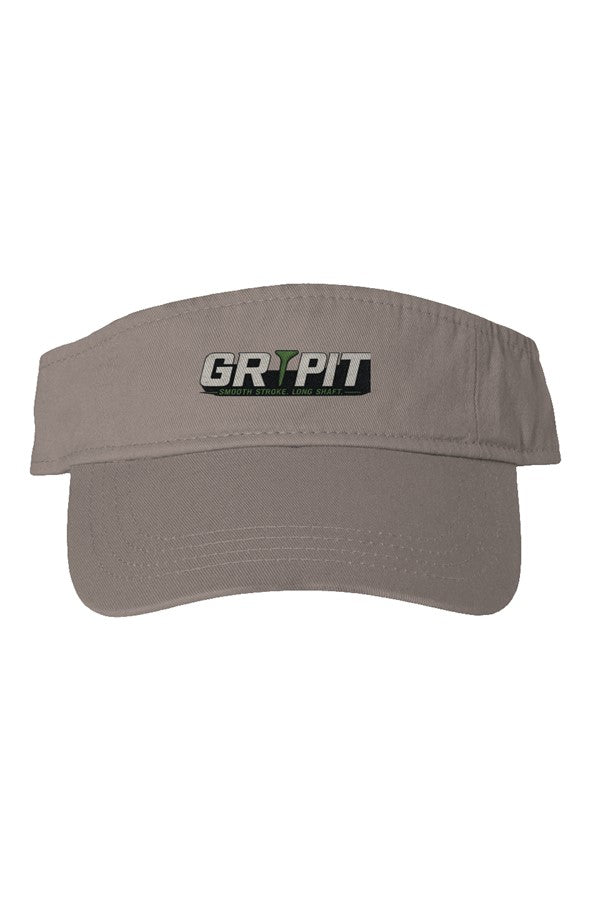 GRIPIT GOLF Classic Retro Visor - Smooth Stroke