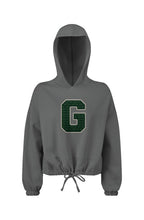 GRIPIT Retro G Ladies Cropped Oversize Hoodie