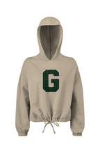 GRIPIT Retro G Ladies Cropped Oversize Hoodie