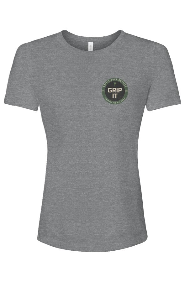 GRIPIT GOLF - Women’s Relaxed Fit Triblend Tee - N