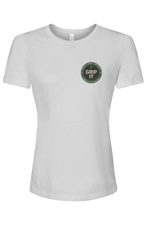 GRIPIT GOLF - Women’s Relaxed Fit Triblend Tee - N
