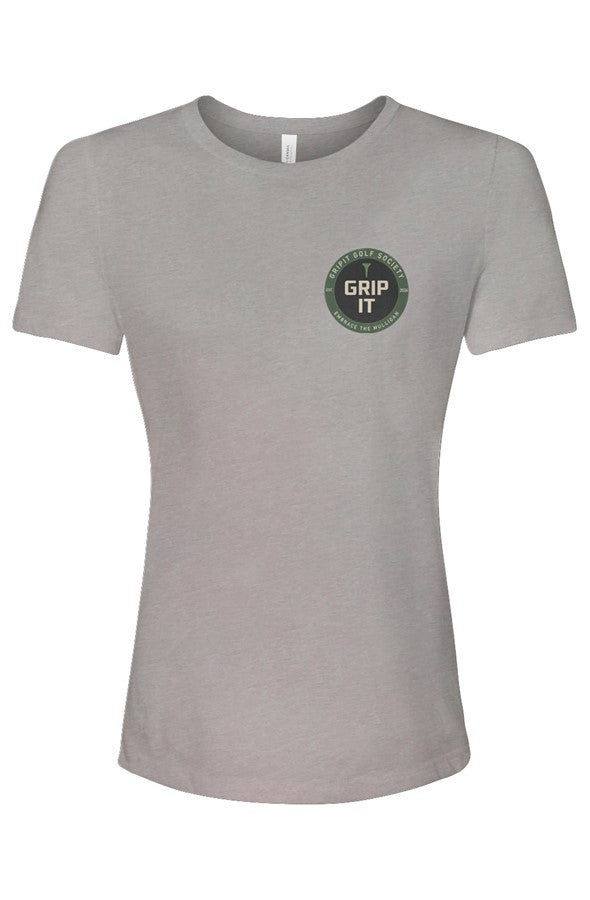 GRIPIT GOLF - Women’s Relaxed Fit Triblend Tee - N