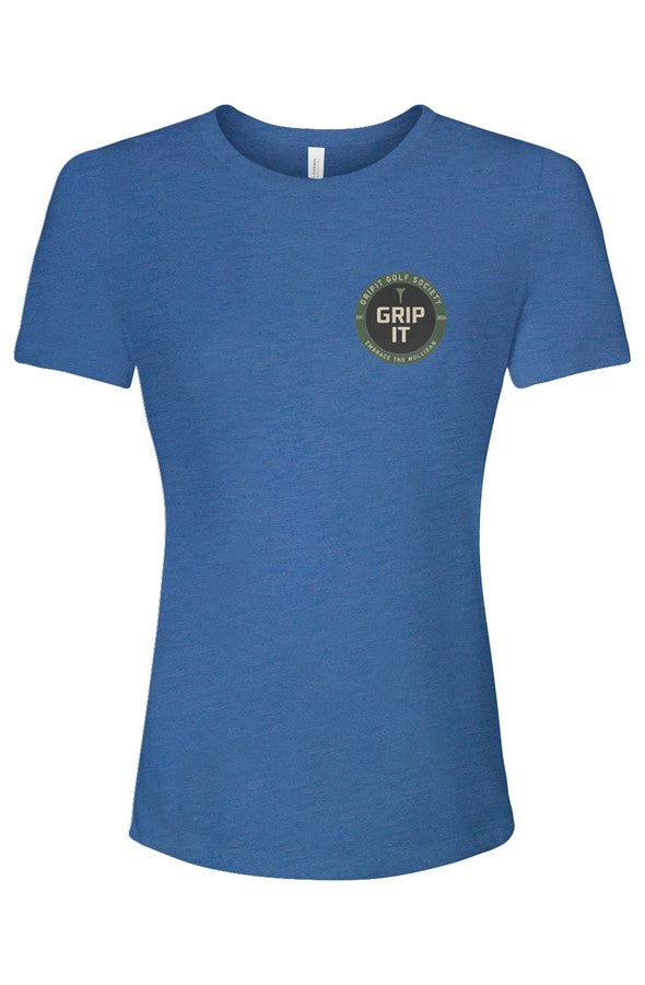 GRIPIT GOLF - Women’s Relaxed Fit Triblend Tee - N