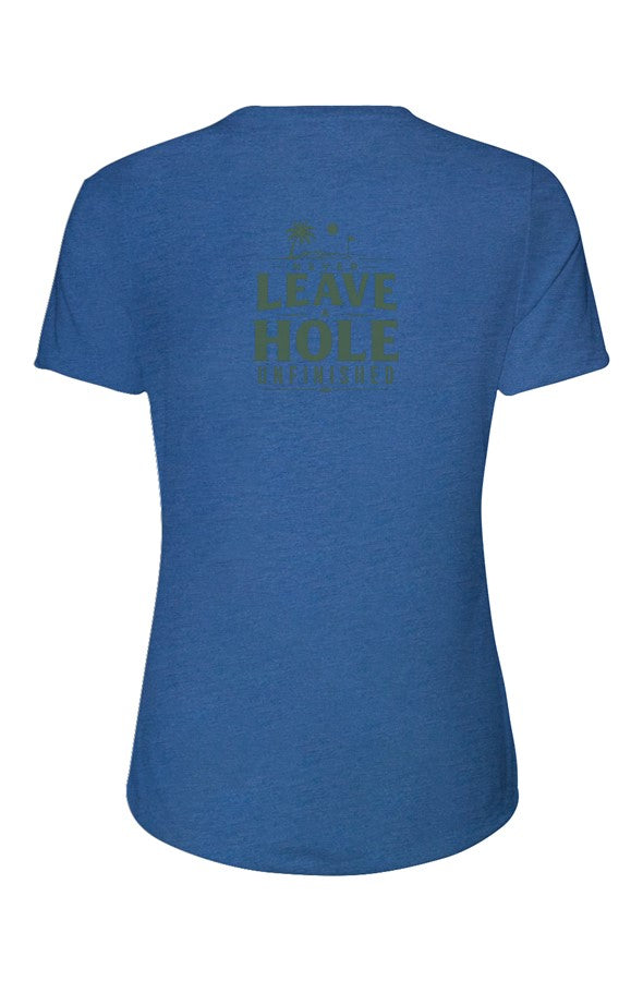 GRIPIT GOLF - Women’s Relaxed Fit Triblend Tee - N