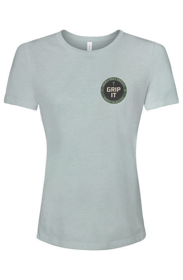 GRIPIT GOLF - Women’s Relaxed Fit Triblend Tee - N