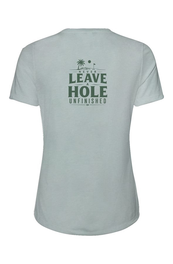 GRIPIT GOLF - Women’s Relaxed Fit Triblend Tee - N