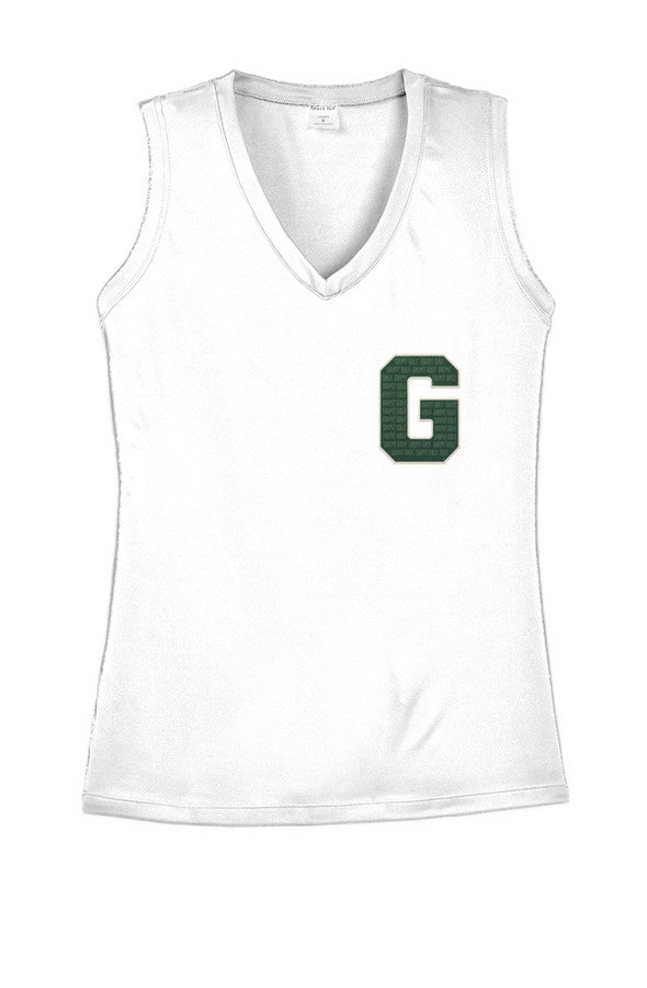 GRIPIT GOLF Ladies Competitor V-Neck Tee - GOLF WI