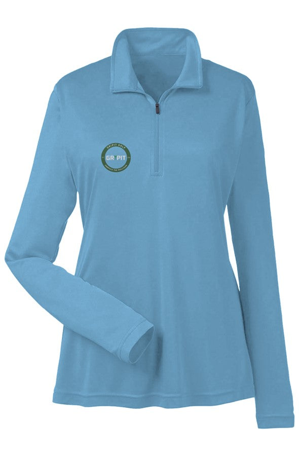 GRIPIT GOLF Ladies Quarter-Zip Birdie Girl