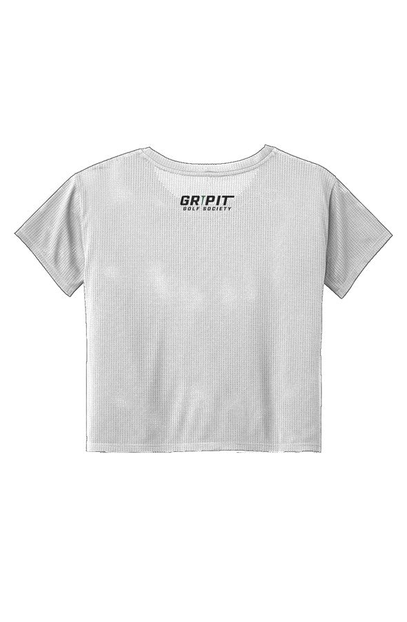 GRIPIT GOLF Zero Putts to Give Ladies Crop Tee