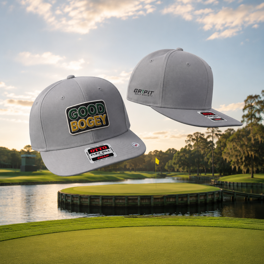 GRIPIT GOLF 6 Panel With Grey Undervisor - GOOD BOGEY