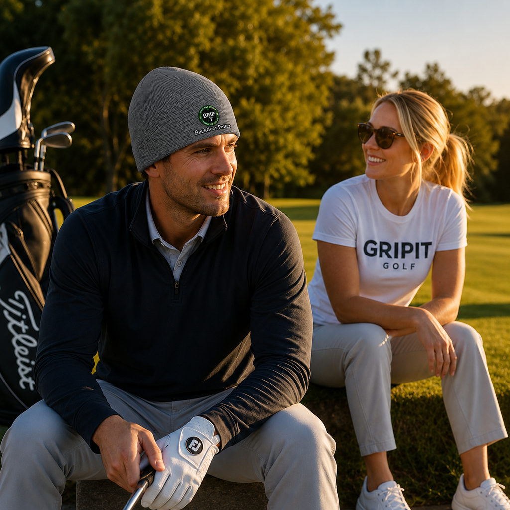 GRIPIT GOLF Organic Beanie - Backdoor Putter
