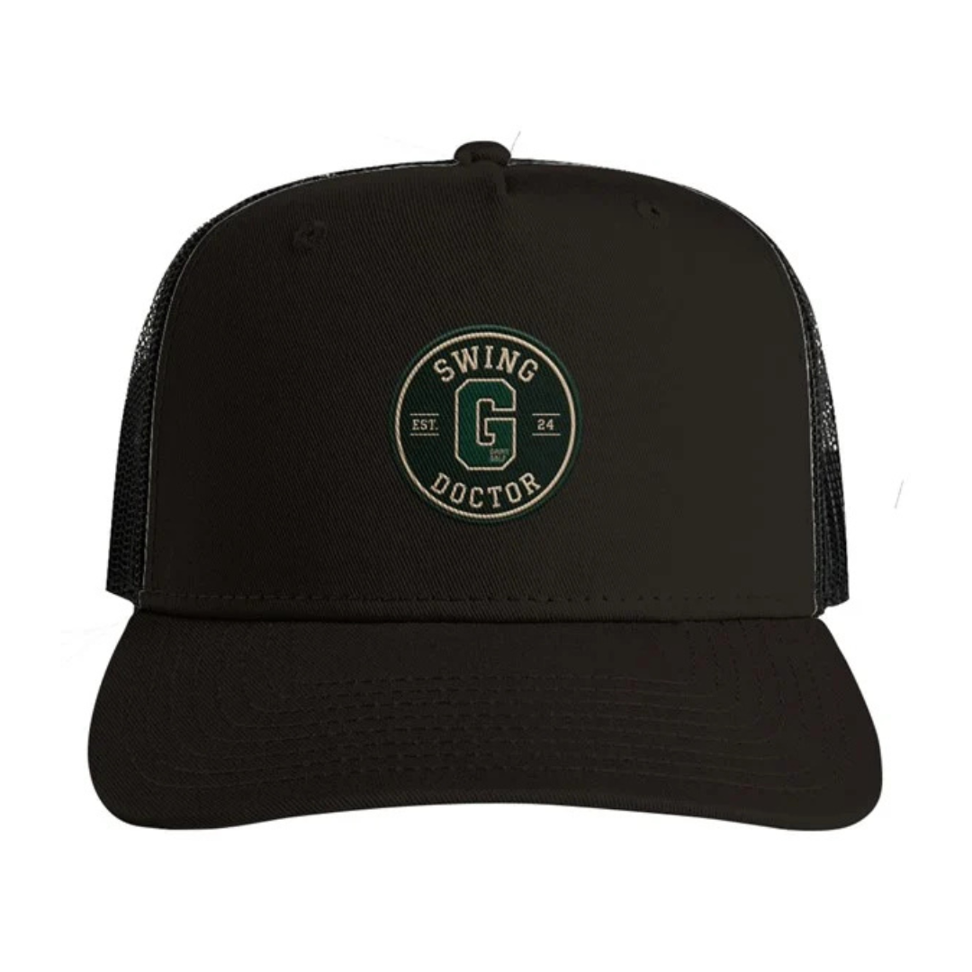 GRIPIT GOLF Retro Varsity - Premium Snapback Mesh - Swing Doctor