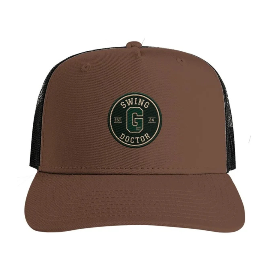 GRIPIT GOLF Retro Varsity - Premium Snapback Mesh - Swing Doctor