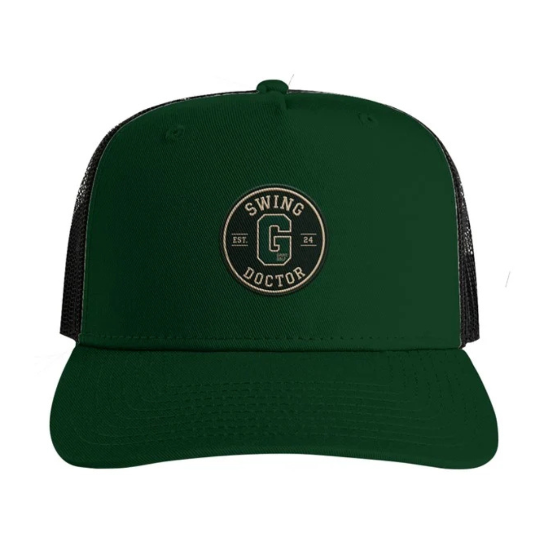 GRIPIT GOLF Retro Varsity - Premium Snapback Mesh - Swing Doctor