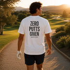 GRIPIT GOLF Vintage Washed ZERO PUTTS GIVEN Tee