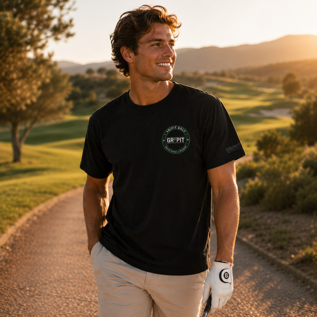 GRIPIT GOLF Vintage Washed ZERO PUTTS GIVEN Tee